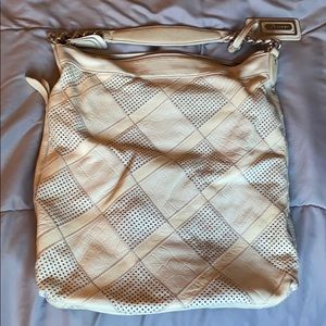 B Makowsky leather handbag